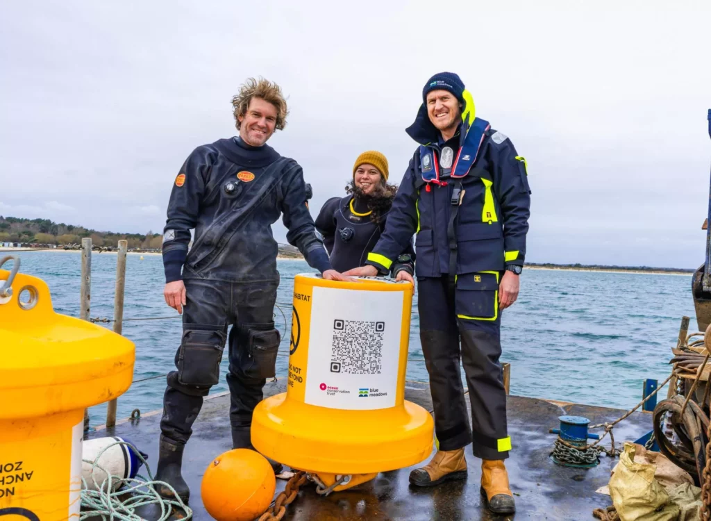 Installation of sensitive habitat marker buoys (OCT)