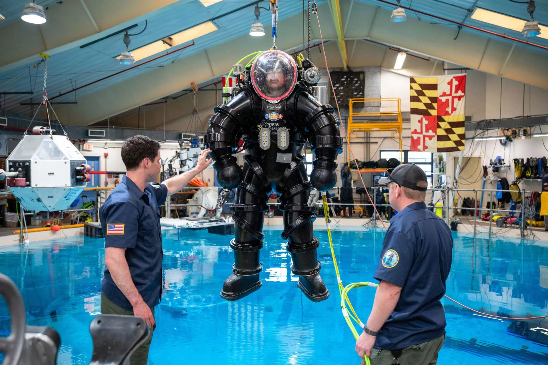 DSEND no-deco divers evolve from pool to seabed