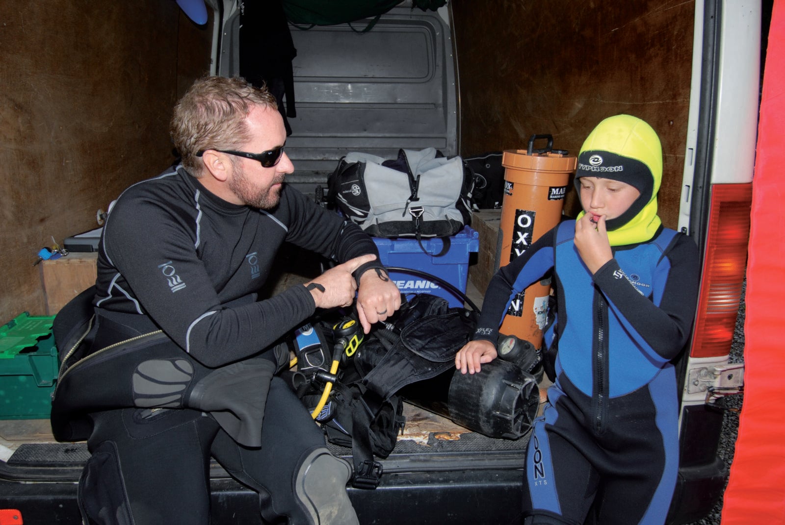 Zac Cuff – Getting the urge to submerge (A boy’s diving story II) 5 PADI Open Water Aged 10 by Jeremy Cuff