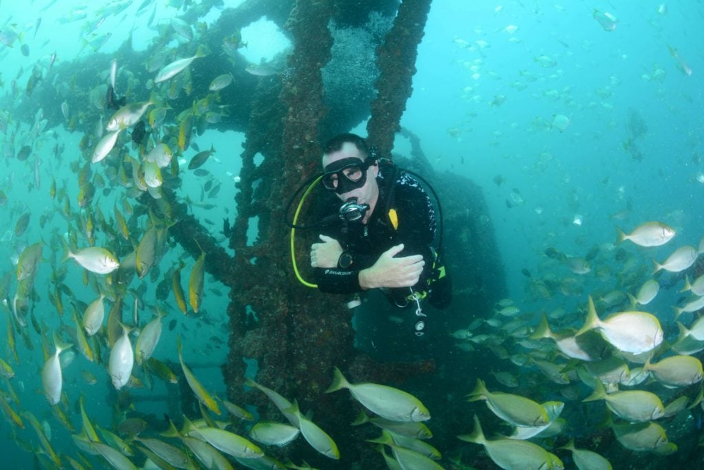 Diving the Wreck of the Ex HMAS Brisbane