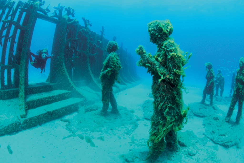 Museo Atlantico underwater sculpture park, 