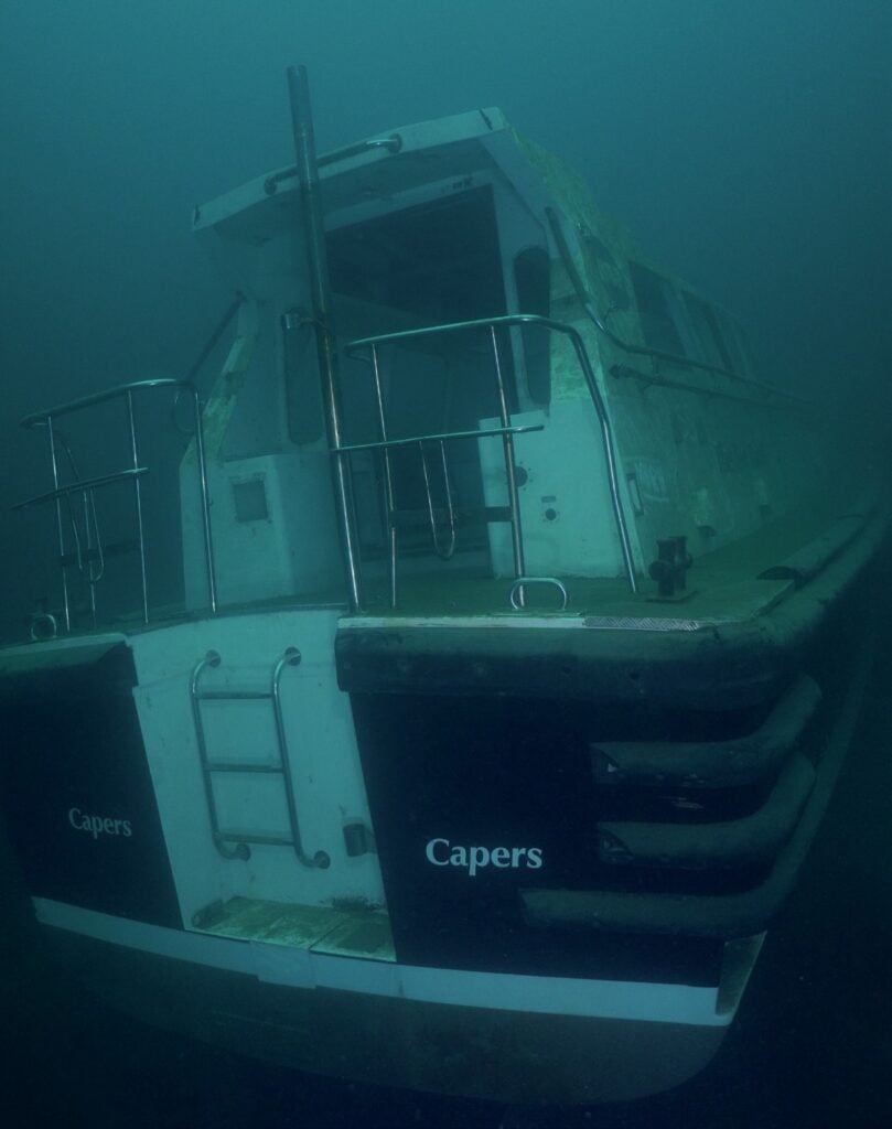 The Imposing stern of the ted tandy