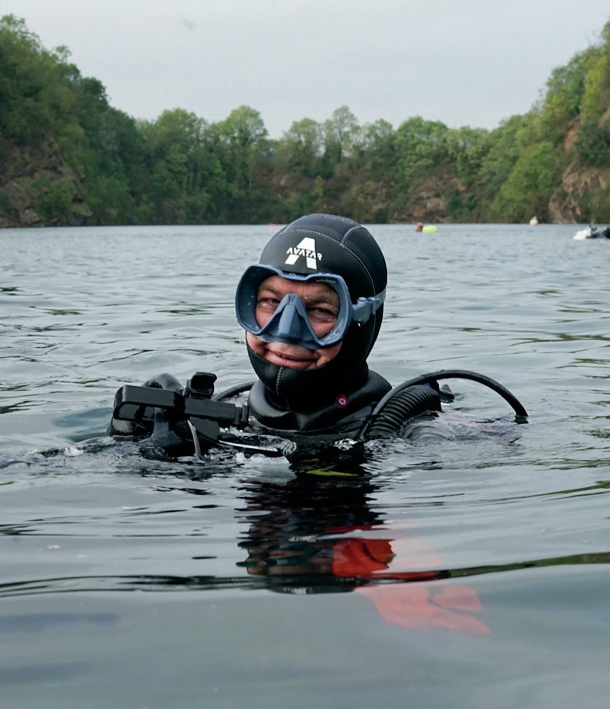 All smiles on a return to the surface