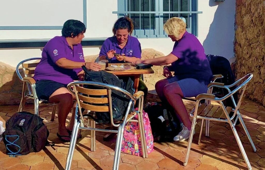 Scuba School Ltd team planning Red Sea dives for solo travellers in Hurghada Egypt