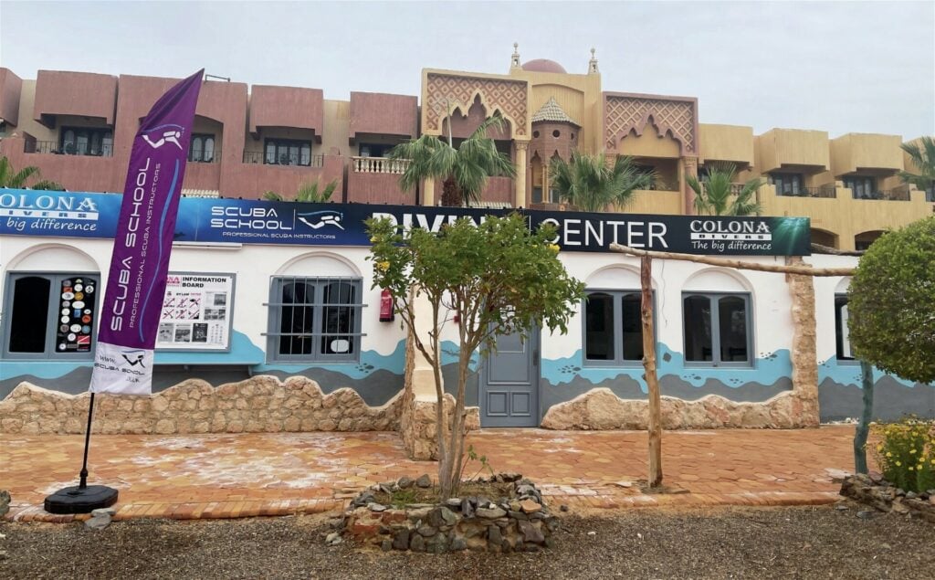 Scuba School Ltd Colona Divers dive centre in Hurghada Egypt