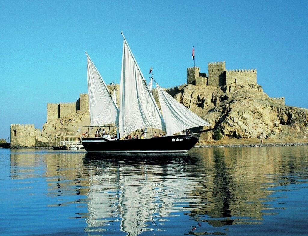 Tamer organised a dive boat 