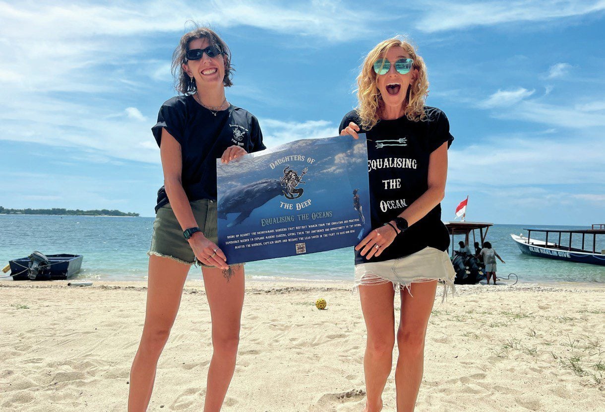 Daughters Of The Deep Equalising The Ocean 7 Some of the Daughters of the Deep team