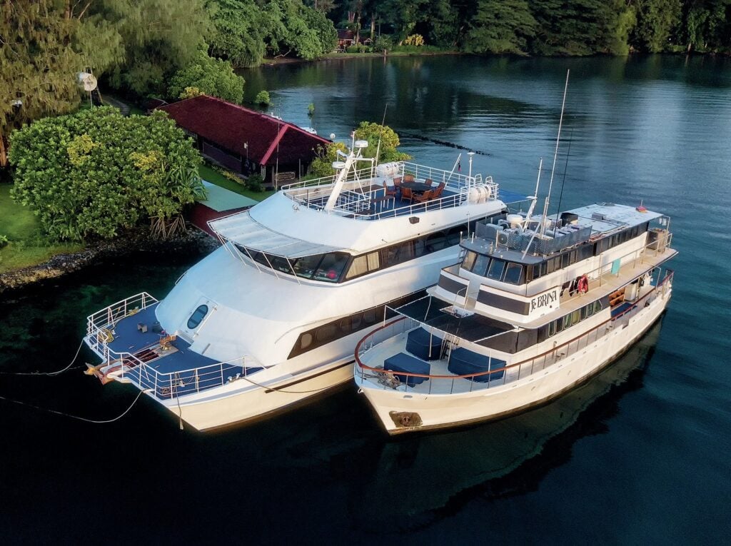 Diving New Britain's Fathers Reefs 1 Crescent-shaped island of New Britain